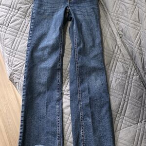 Mango Flare Blue Jeans
